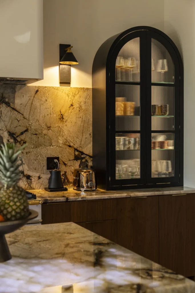 Contemporary Walnut Kitchen