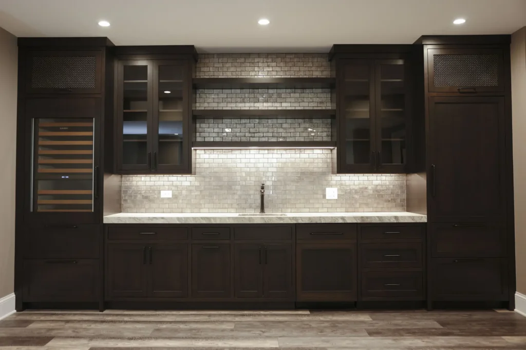 Dark Stained Bar
