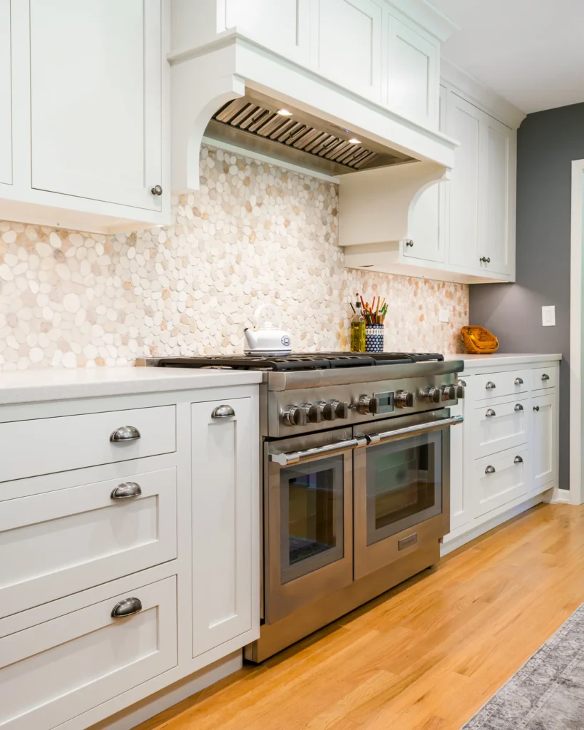 White Inset Kitchen