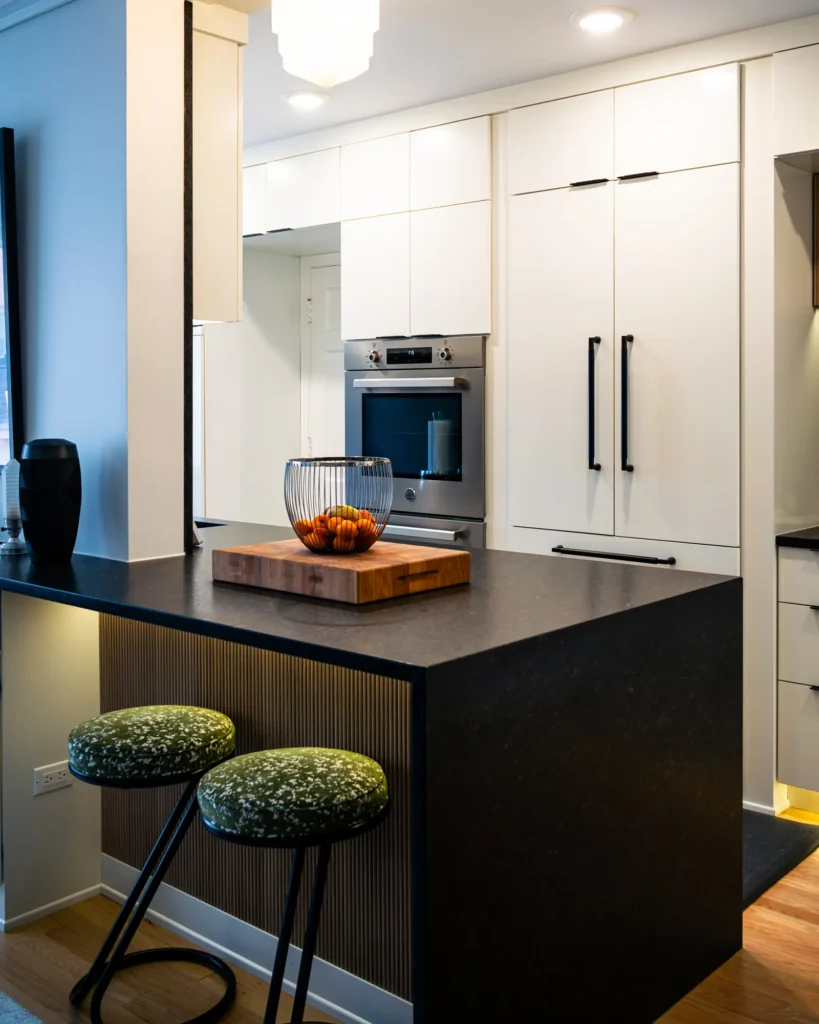 Modern Condo Frameless Kitchen