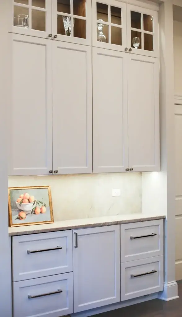 White Kitchen Beverage Center