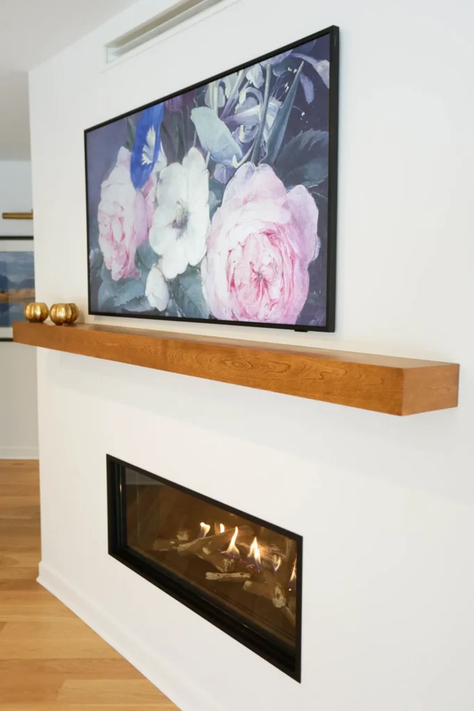 Maple Floating Shelves