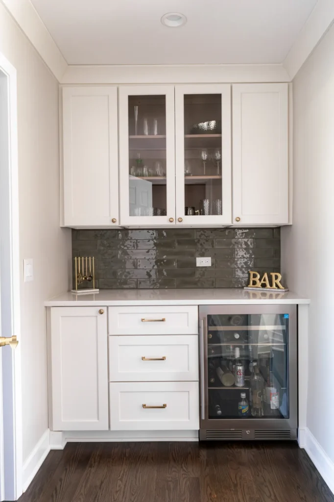 Painted White Bar