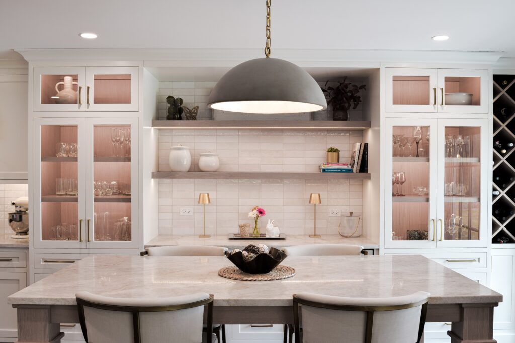 Dining High Top with Built-In
